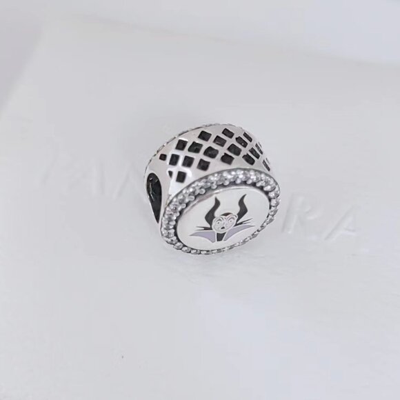 Pandora Disney Villains Charm Exclusive Charm Bead Button S925 Silver Pendant - Picture 4 of 7